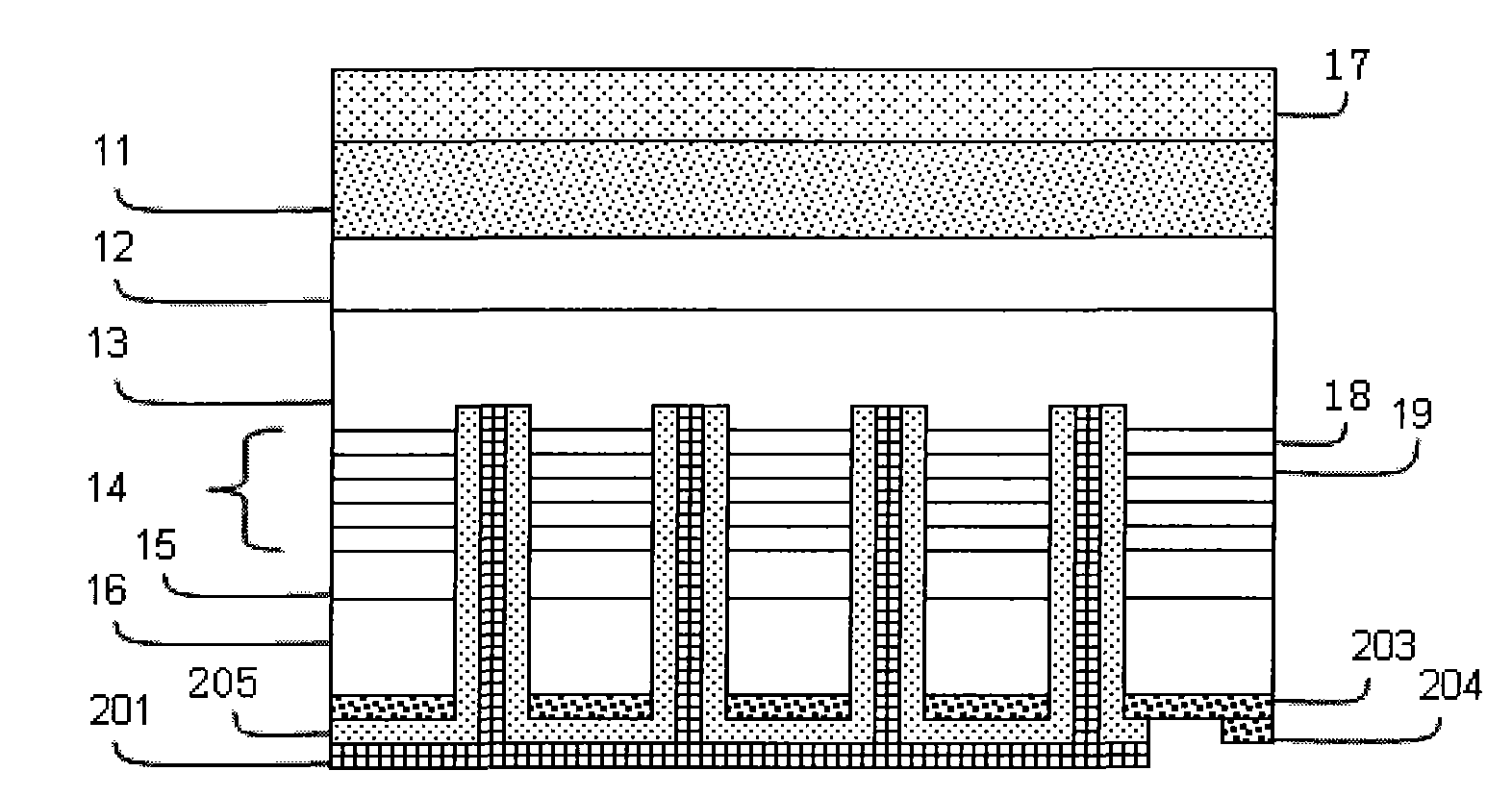 Novel semiconductor light-emitting diode