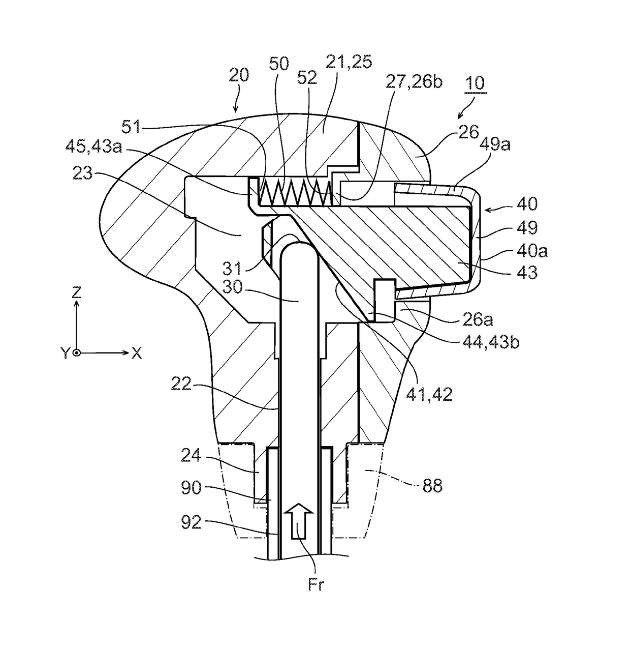 Shift lever device