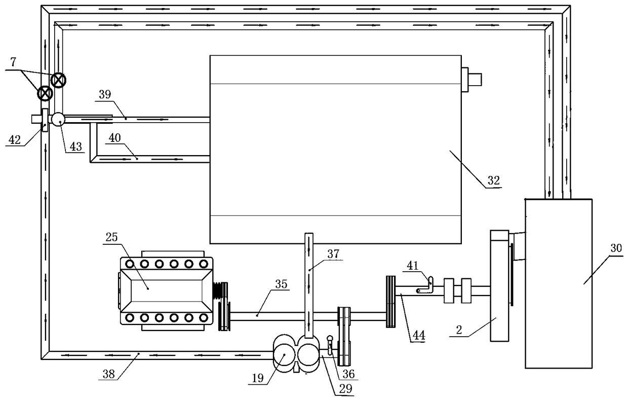 Efficient spraying machine special for machinery-picked cotton