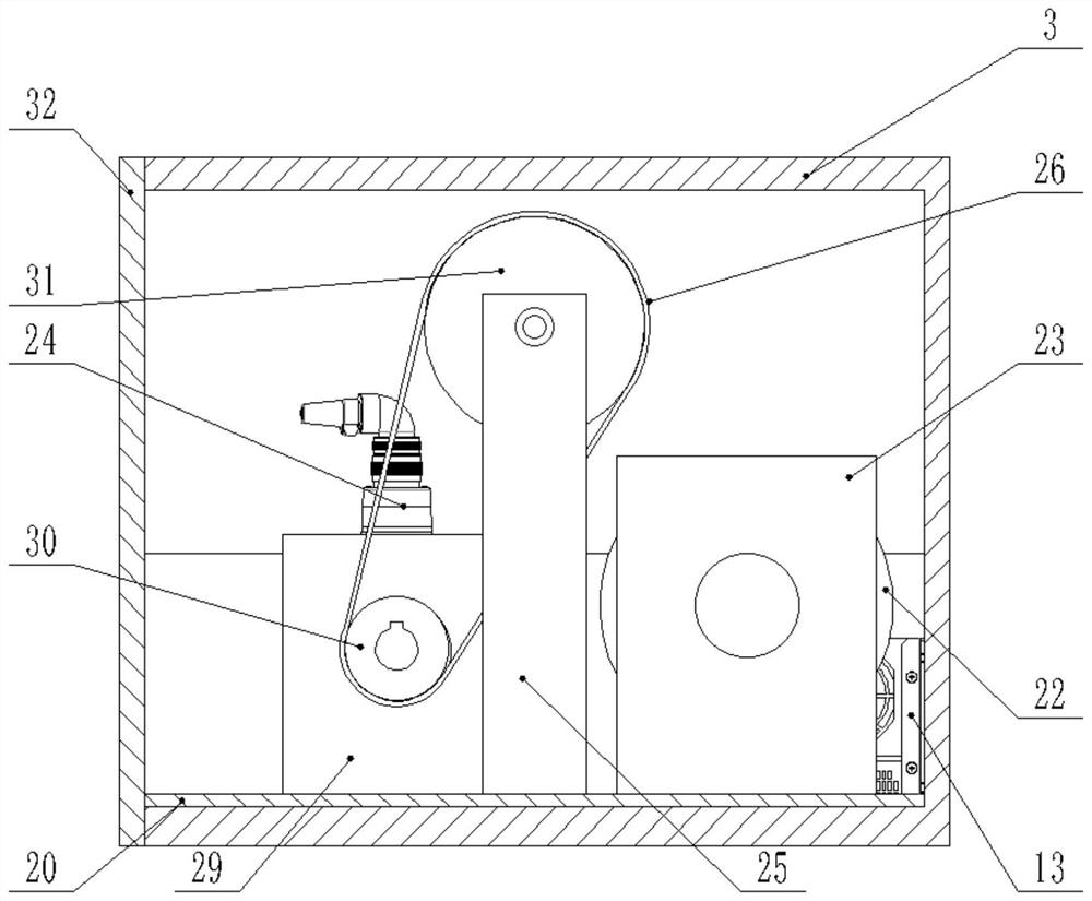 Driving loading platform under low-temperature vacuum condition