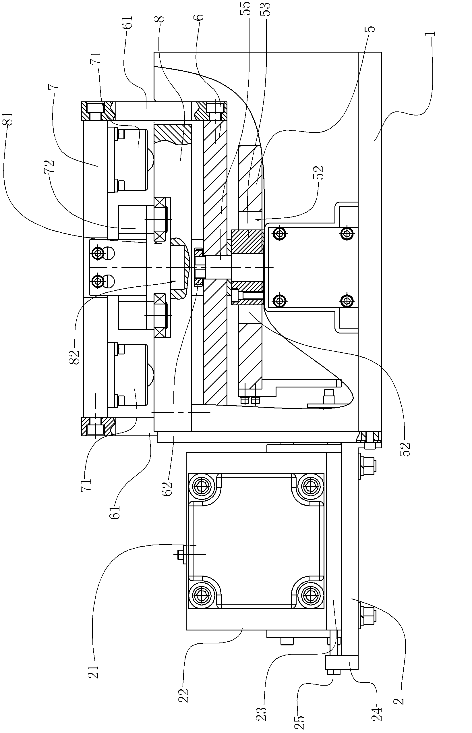 Worktable of cutting machine