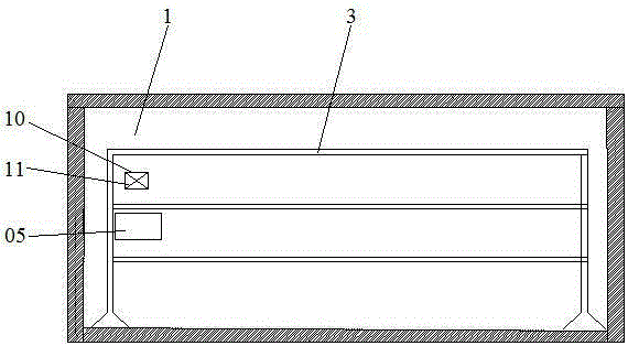 Heating piece tobacco baking chamber for waste heat recycling