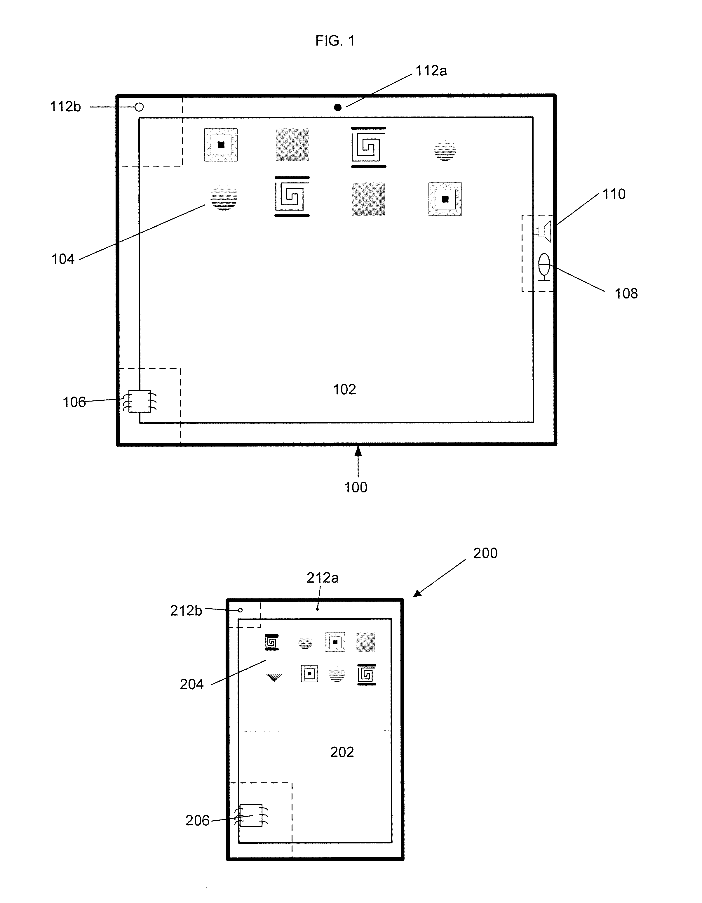 In-vehicle tablet