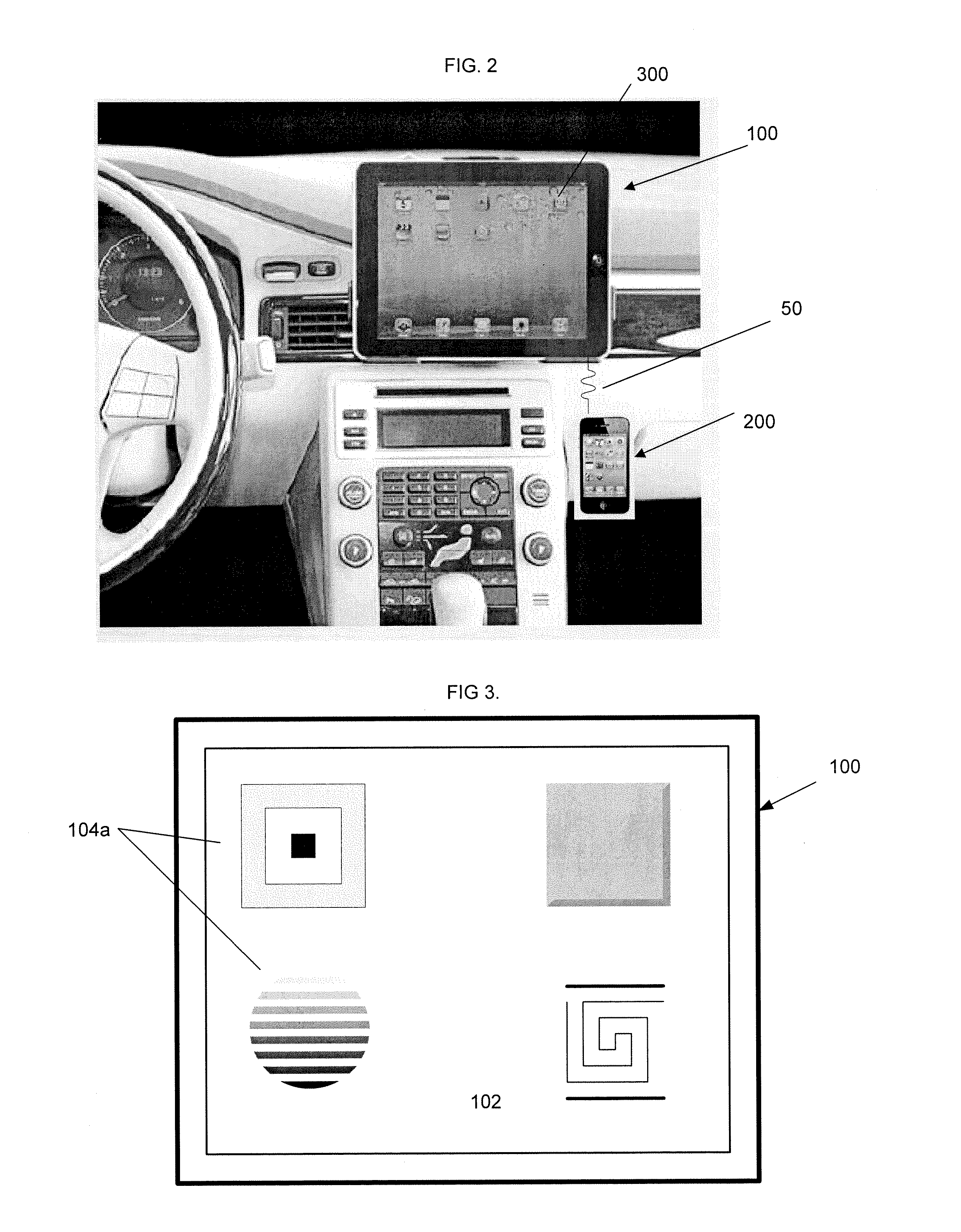 In-vehicle tablet