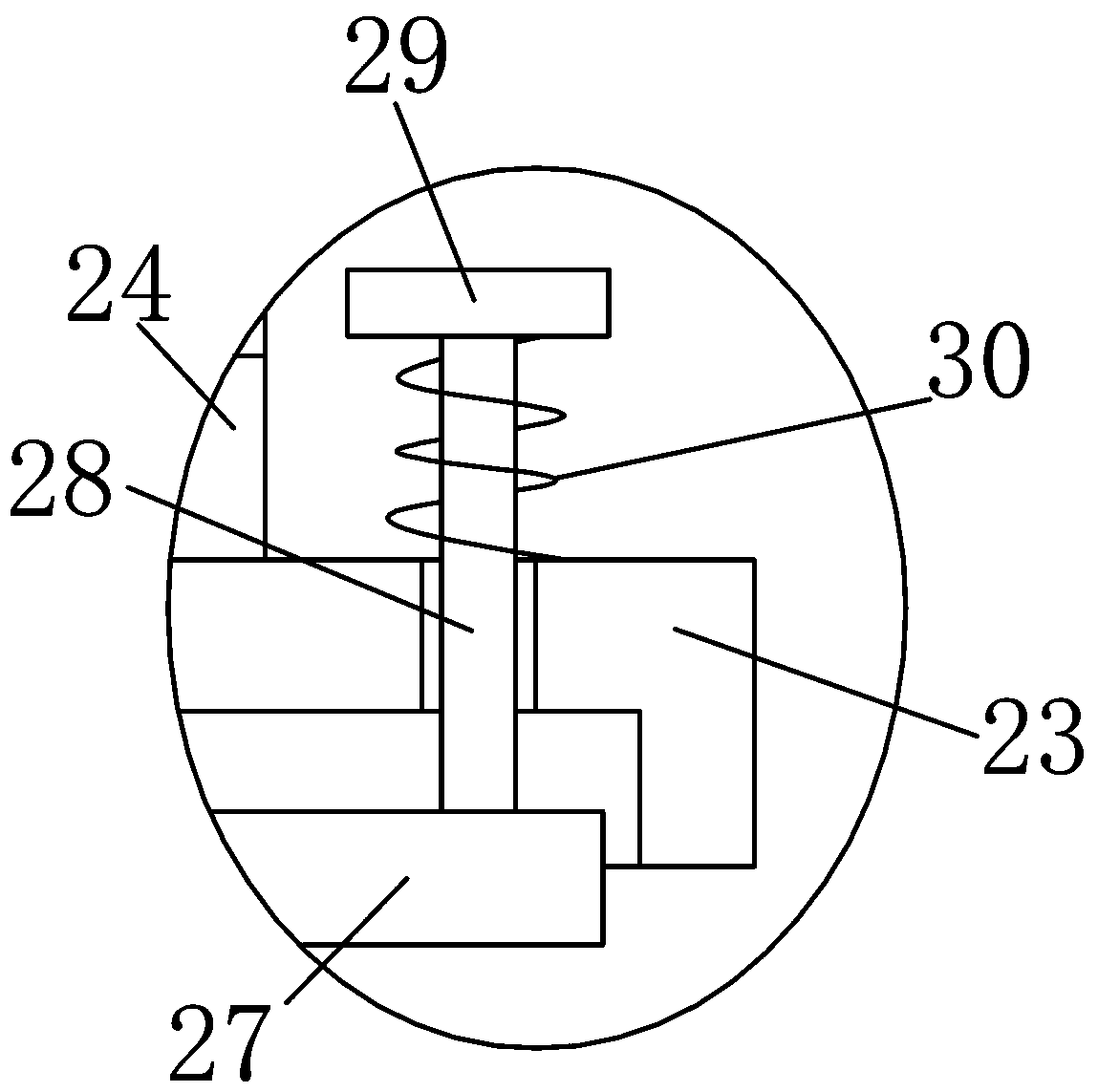 Special test device for new energy automobile hub motor, and test method thereof