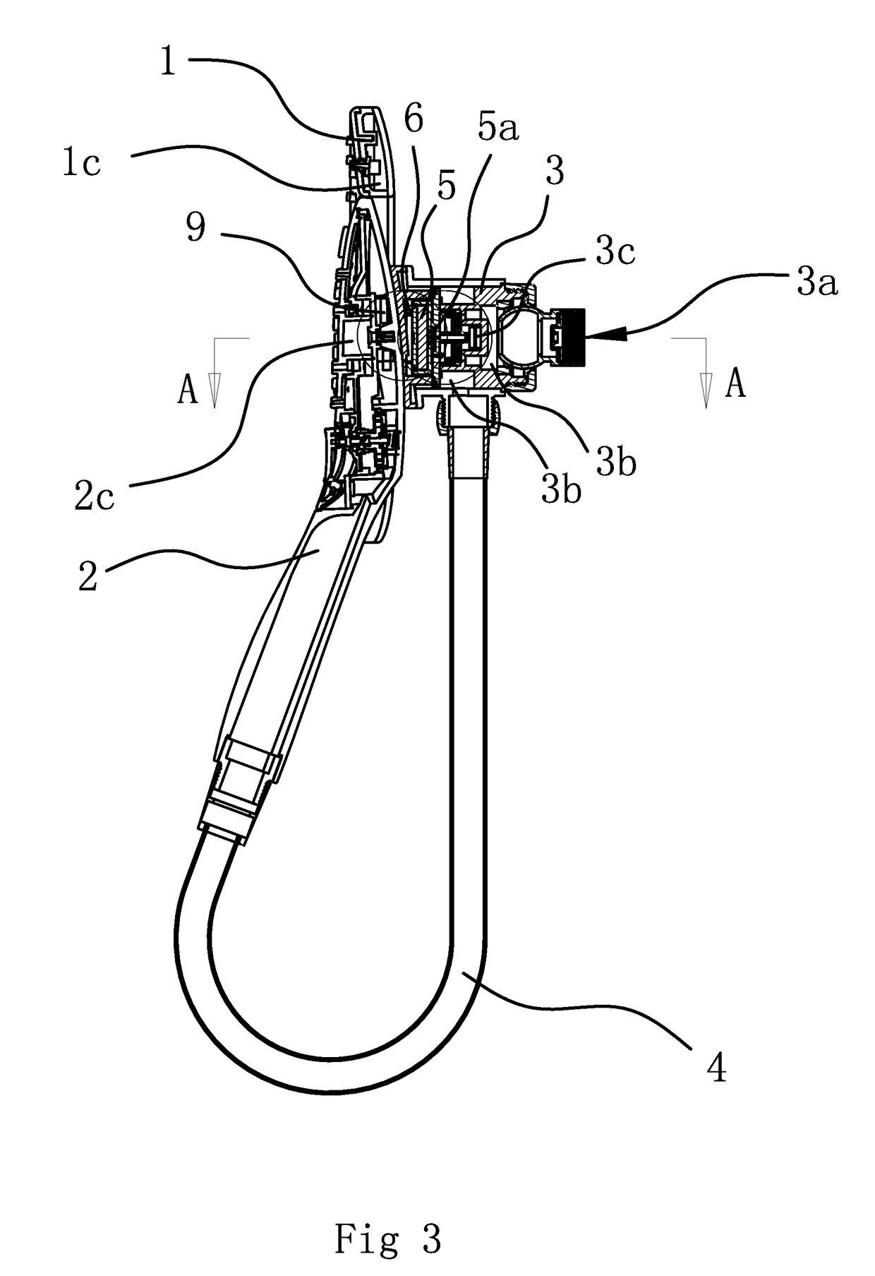 Combined shower