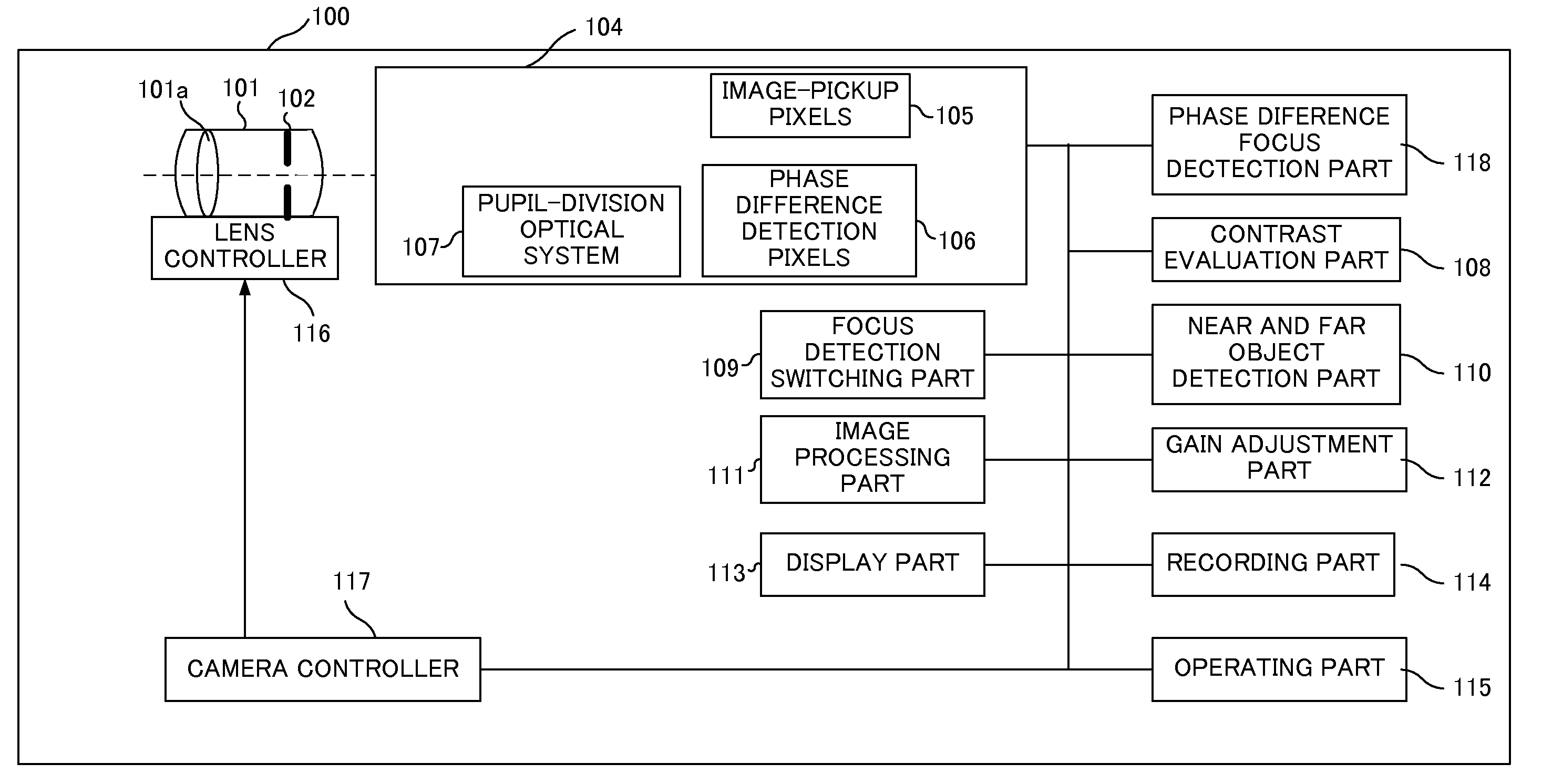 Image-pickup apparatus and control method for image-pickup apparatus