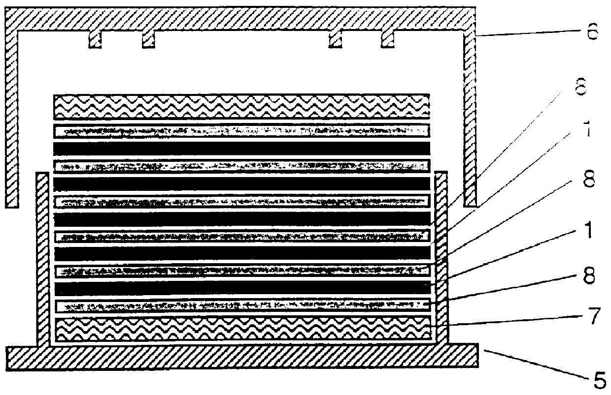 Accommodation container and accommodating method