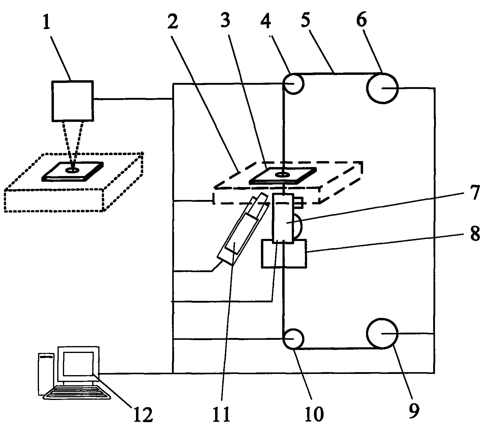 Method and device for machining high-quality tiny through hole of hard and crisp material