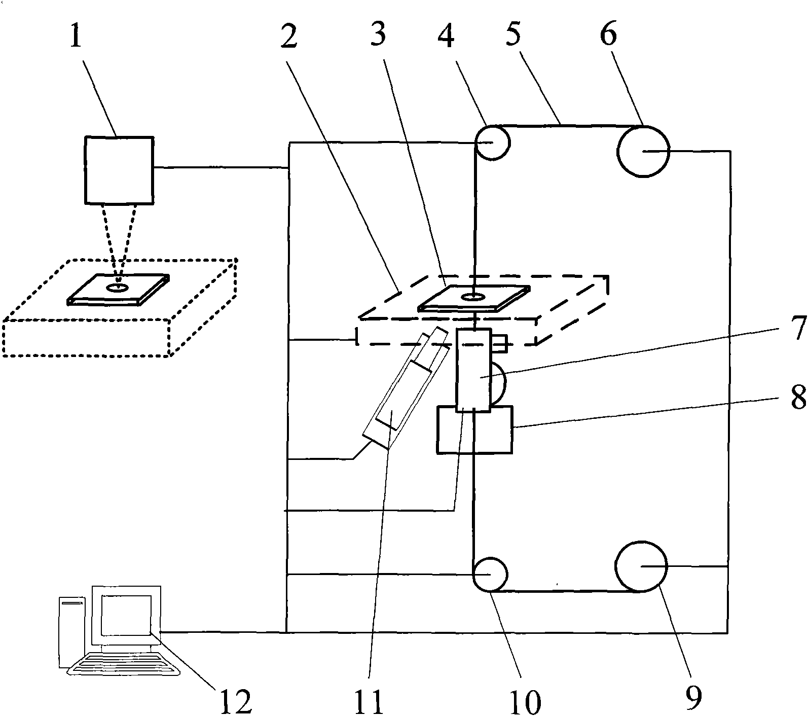 Method and device for machining high-quality tiny through hole of hard and crisp material