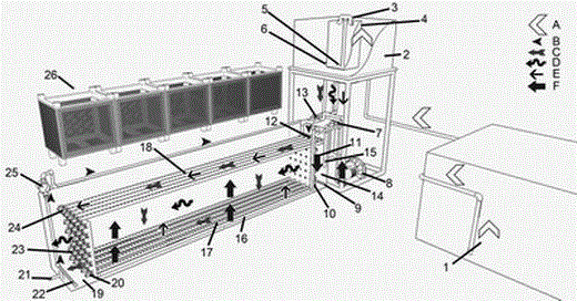 Combined Constructed Wetland Sewage Treatment System