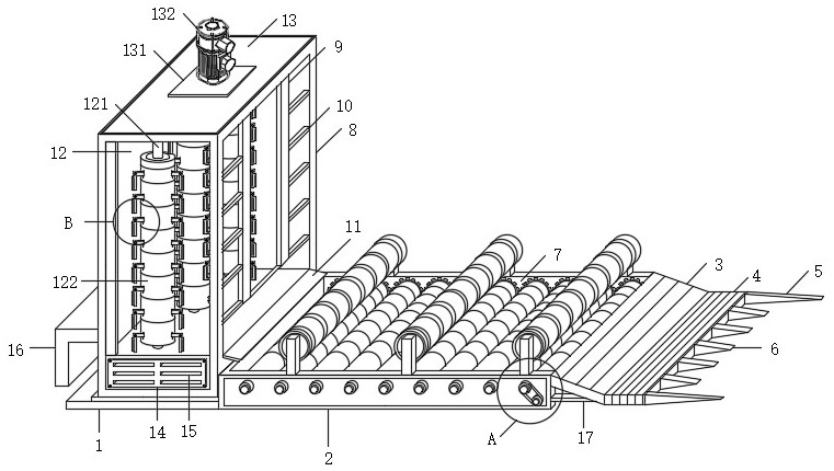 Feeding robot and feeding method for bundling machine