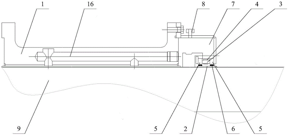 Water turbine and turbine guide bearing thereof