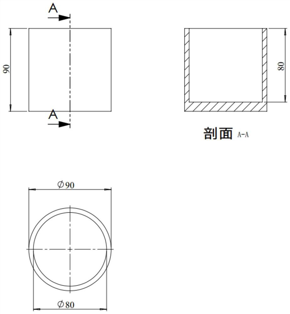 Neutron detection glass scintillator and preparation method and application thereof