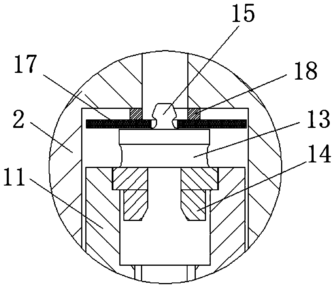 Separated pressure-bearing clogging device for downhole pipe string and using method thereof