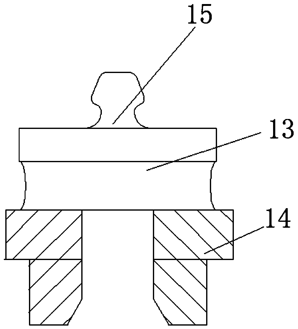 Separated pressure-bearing clogging device for downhole pipe string and using method thereof