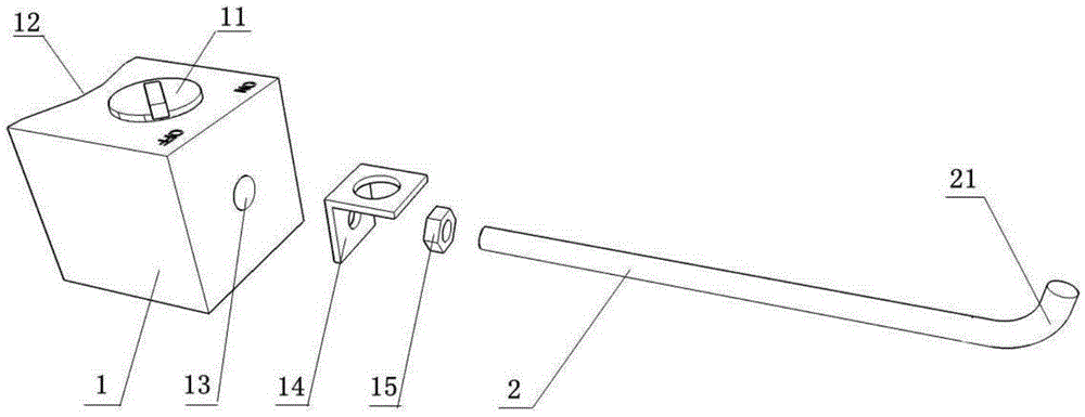 High-altitude deformable fire contact device