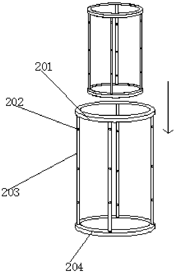 Device for filtering dust