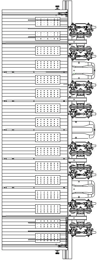 Eight-row folding four-wheel drive rice transplanter and transplanting method