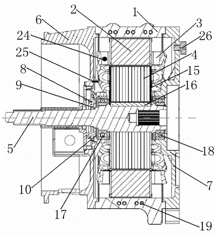 Switch reluctance motor