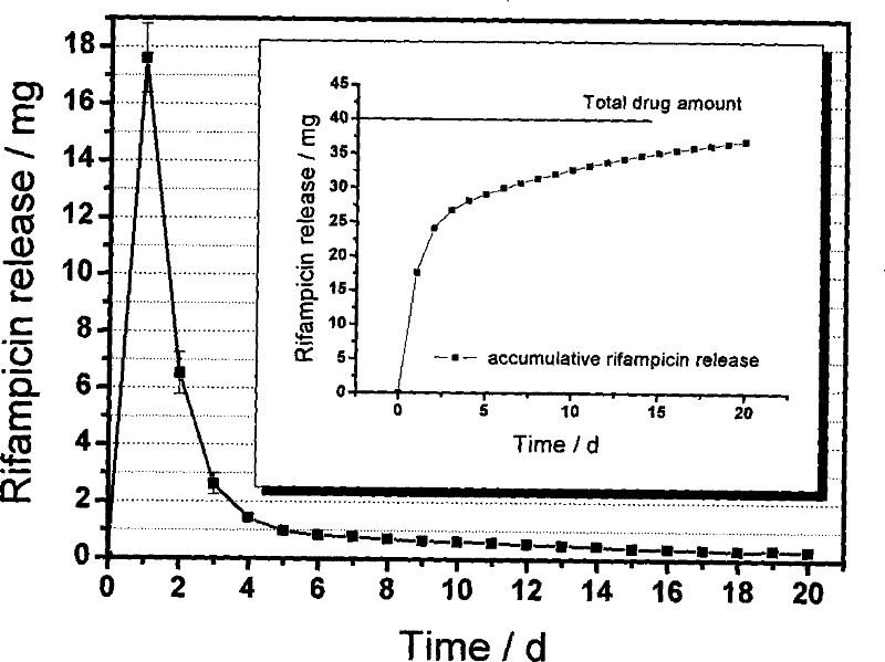 Novel orthopaedics medicaments carrier system and preparation thereof