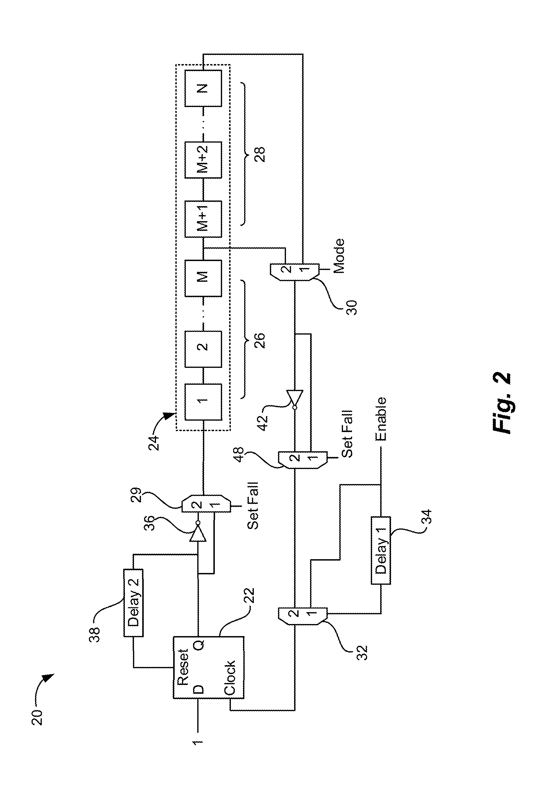 Scheme to measure individually rise and fall delays of non-inverting logic cells