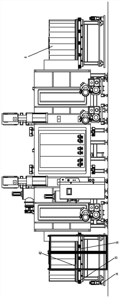 Multi-chamber continuous optical coating machine