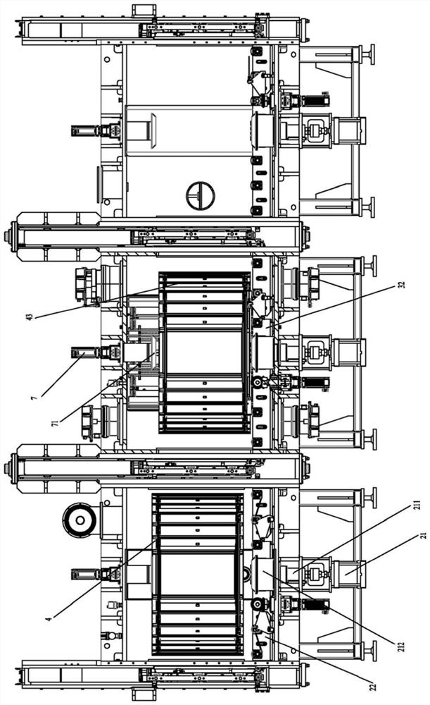 Multi-chamber continuous optical coating machine