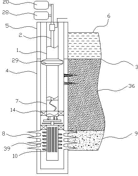 Deep sea thickened oil acquisition equipment