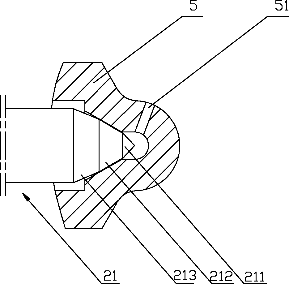 Dimethyl ether engine fuel supply system and fuel injector thereof