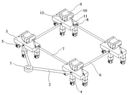 Transportation protection device of hoisting machinery