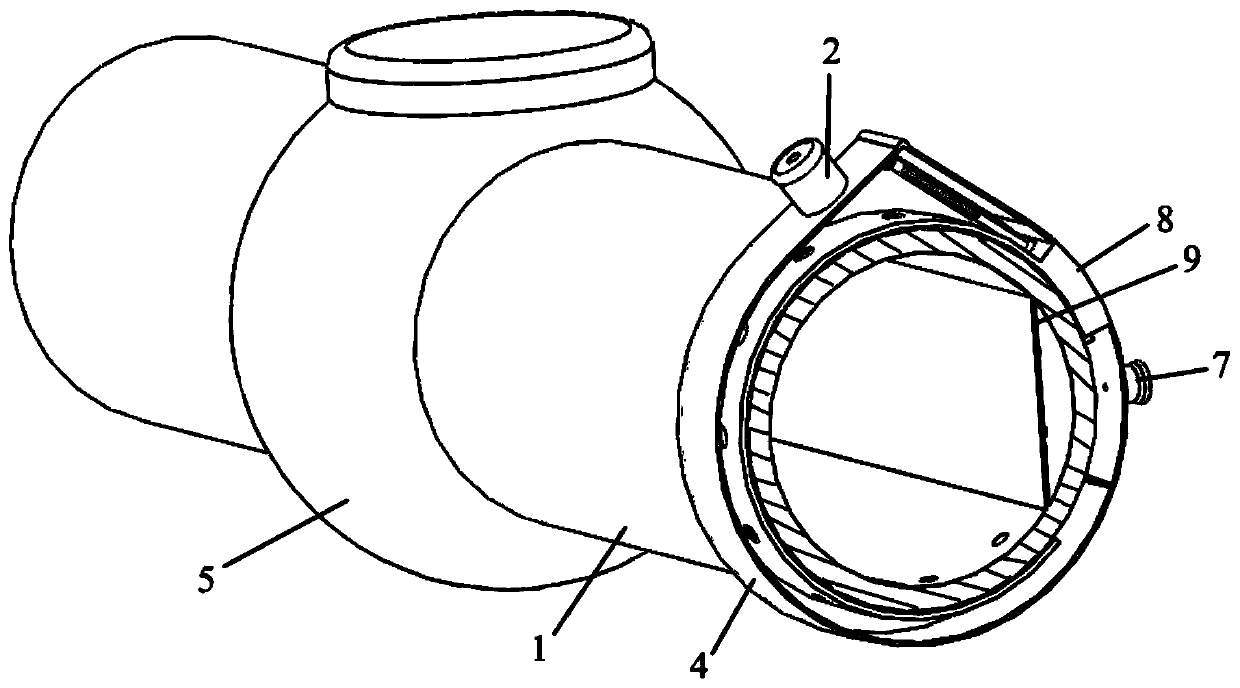 An adaptive irrigation system pipeline water hammer impact reduction device