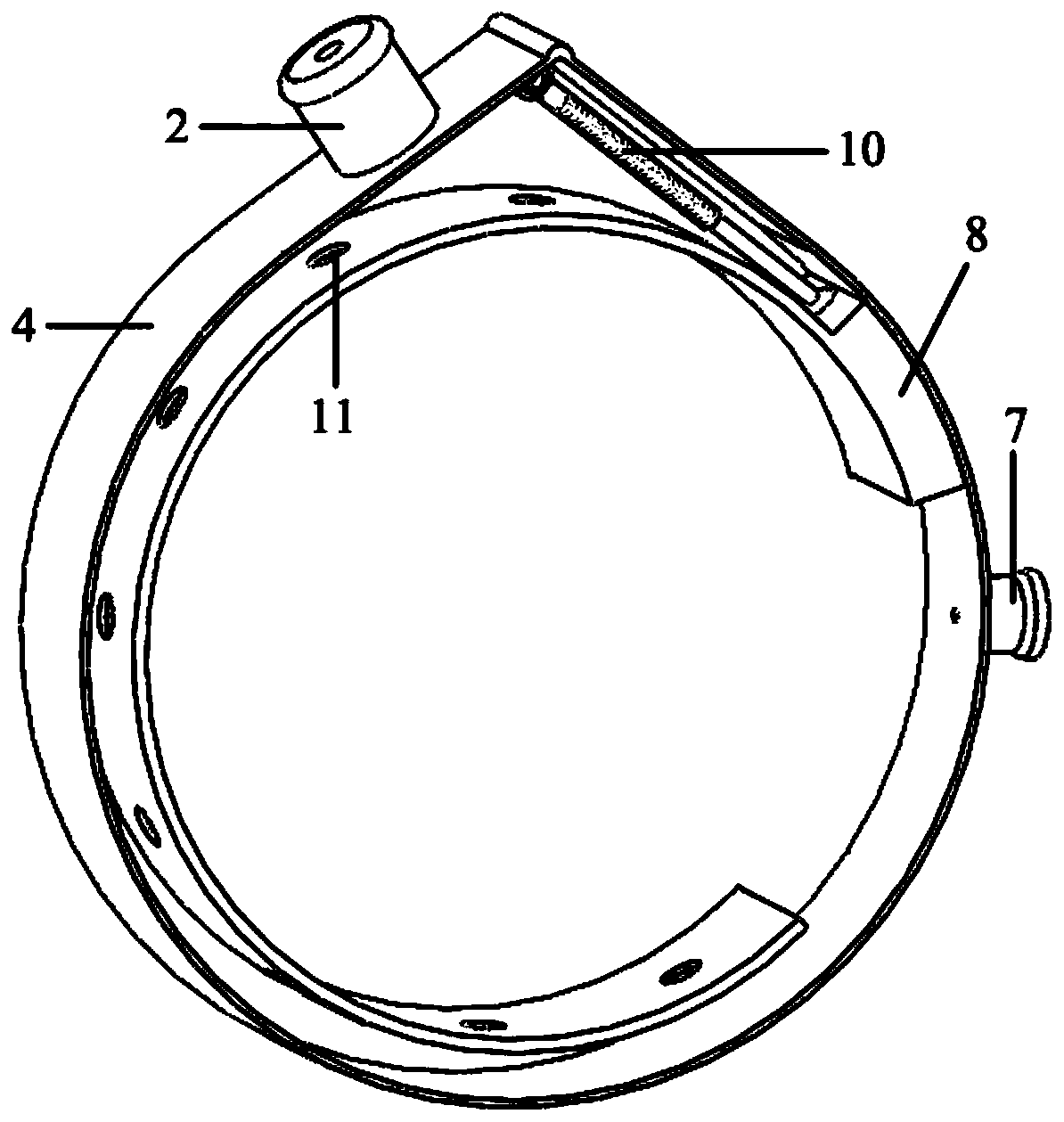 An adaptive irrigation system pipeline water hammer impact reduction device