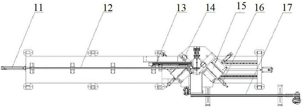 Automatic production line for photo frames