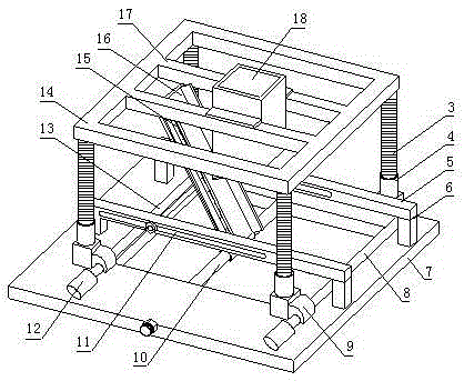 An experimental device for simulating mine chute