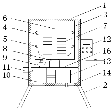 Drug extraction instrument cleaning device