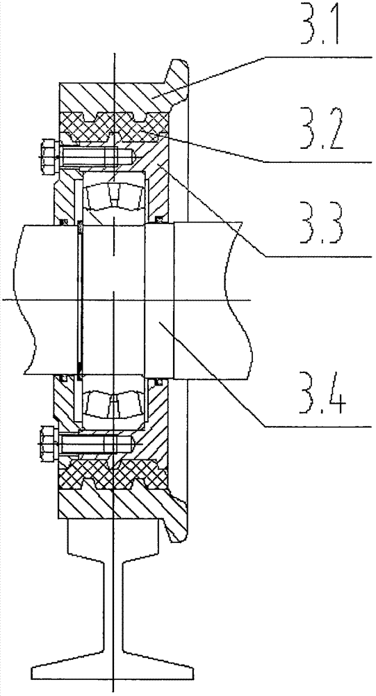 Spiral unloading type tramcar for conveying bulk materials