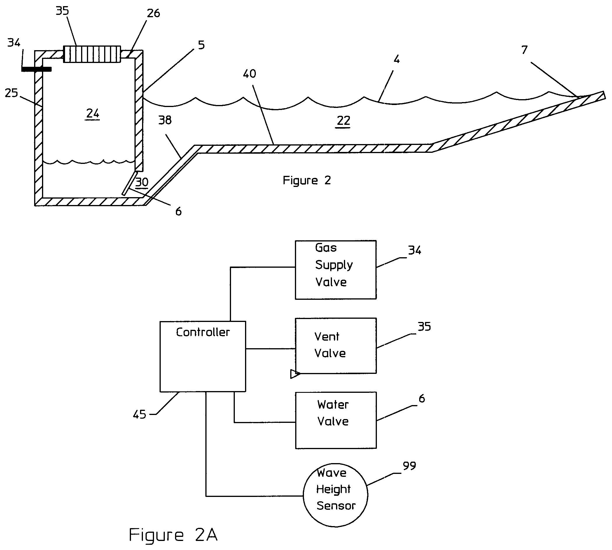 Reflecting wave generator apparatus and method