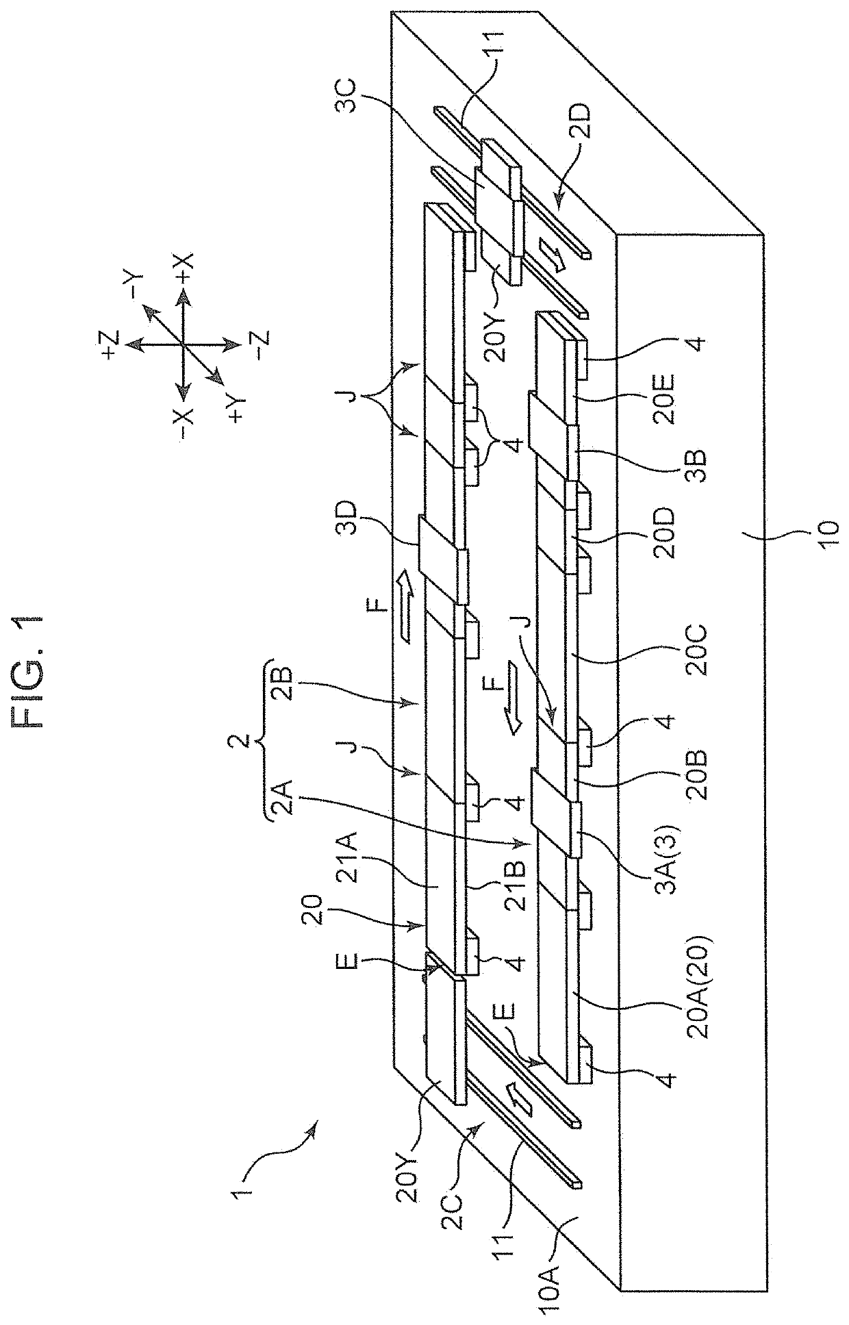 Linear conveyor device