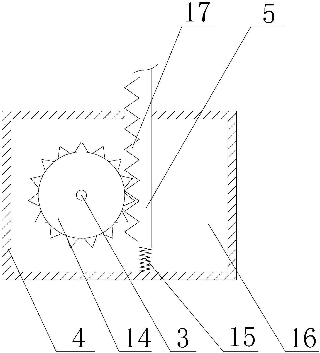 Implementation method for preventing eye myopia in reading process