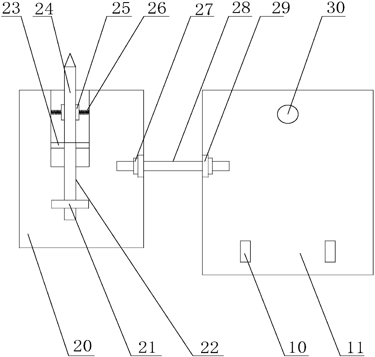 Implementation method for preventing eye myopia in reading process