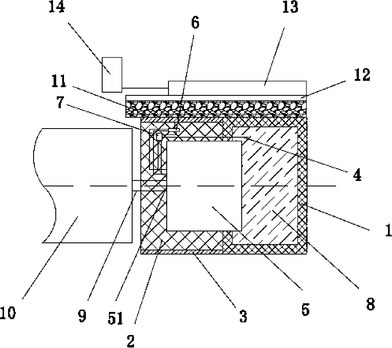 Micro-power supply used inside human body