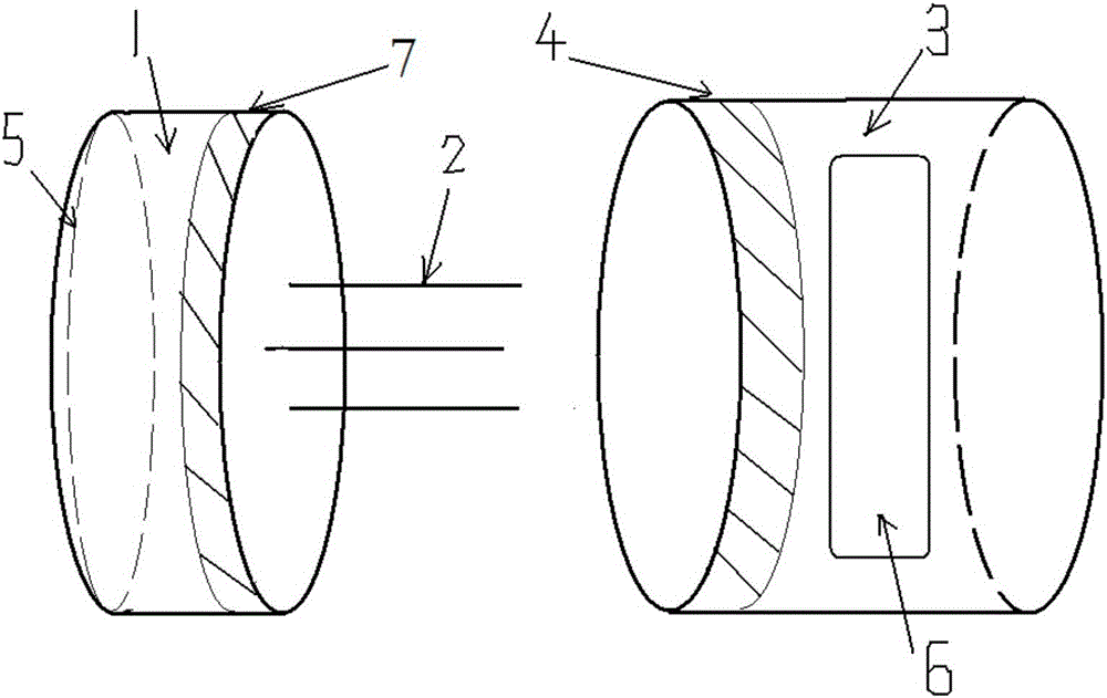 Device for freeze preservation of human ovarian tissue under liquid nitrogen