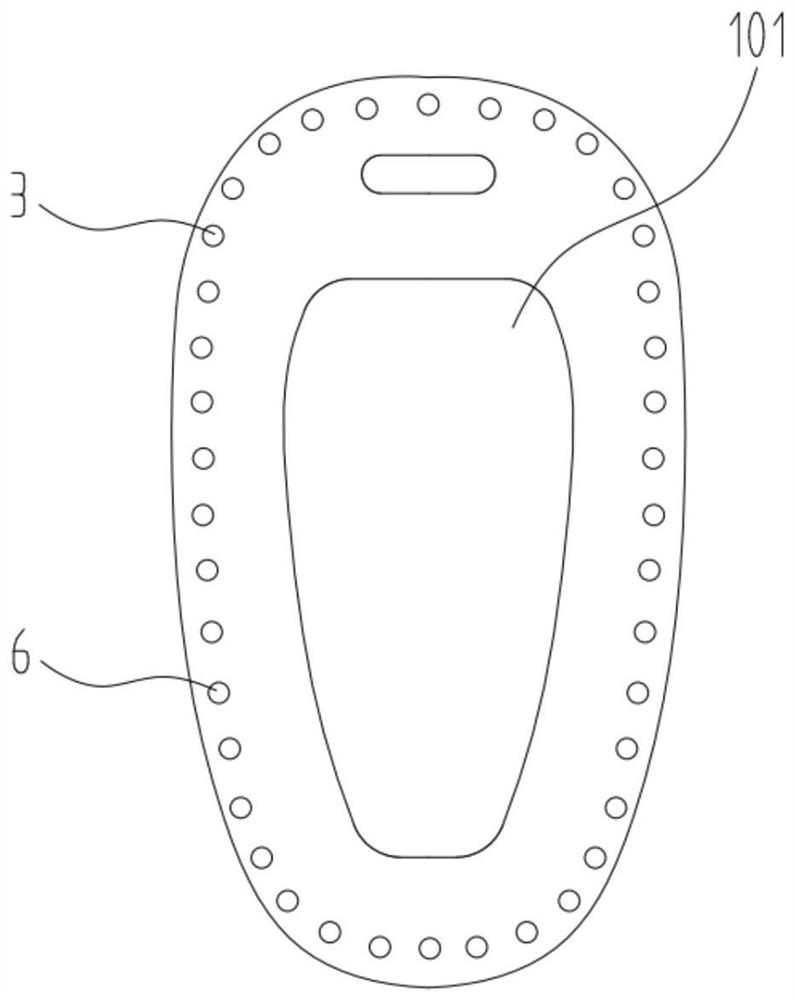 Manufacturing process of three-dimensional shaped automobile key case