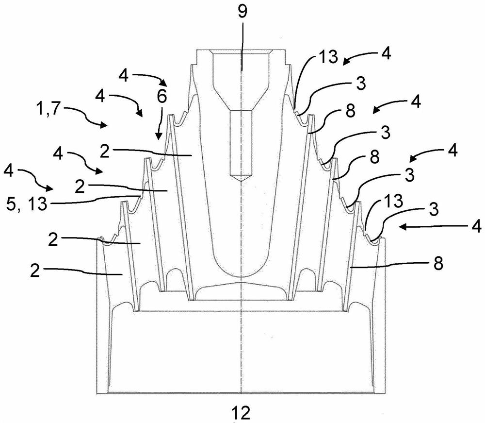 Spring element and fire-resistant cover layer