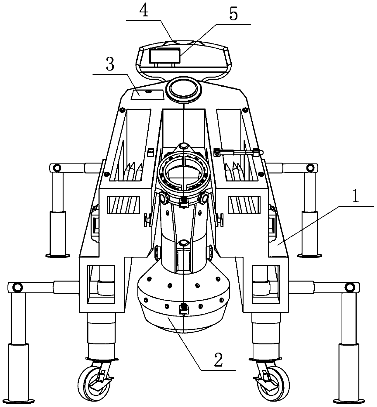 Forestry tree transplanting device