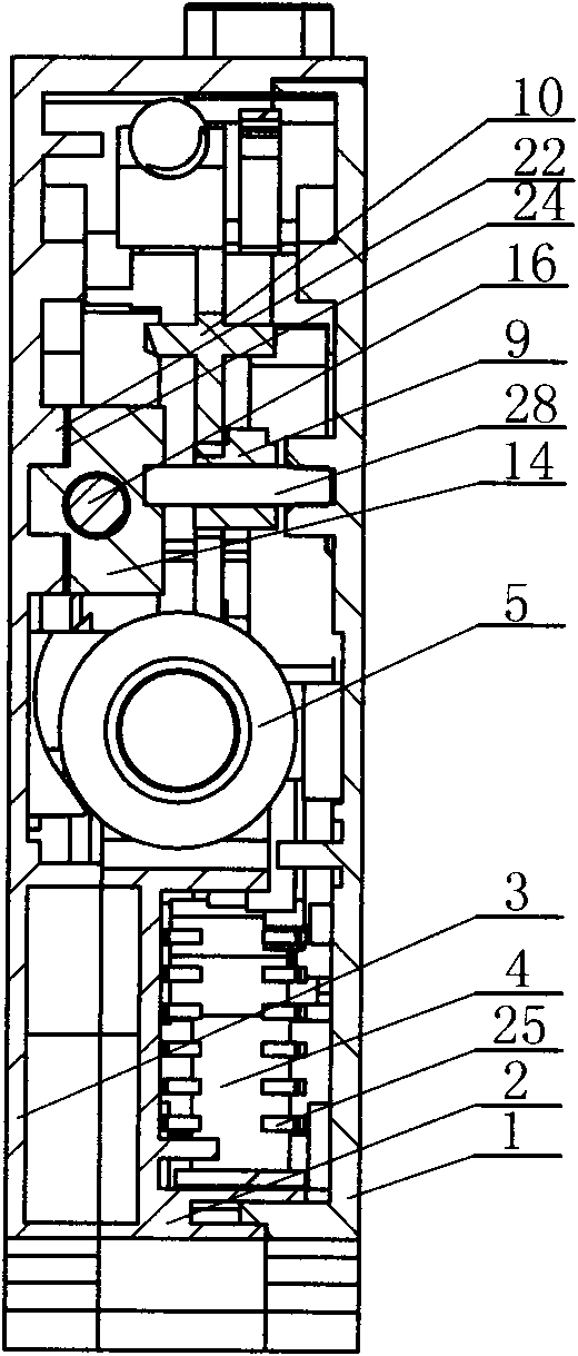 Small circuit breaker with protection of electric leakage, overload and short circuit