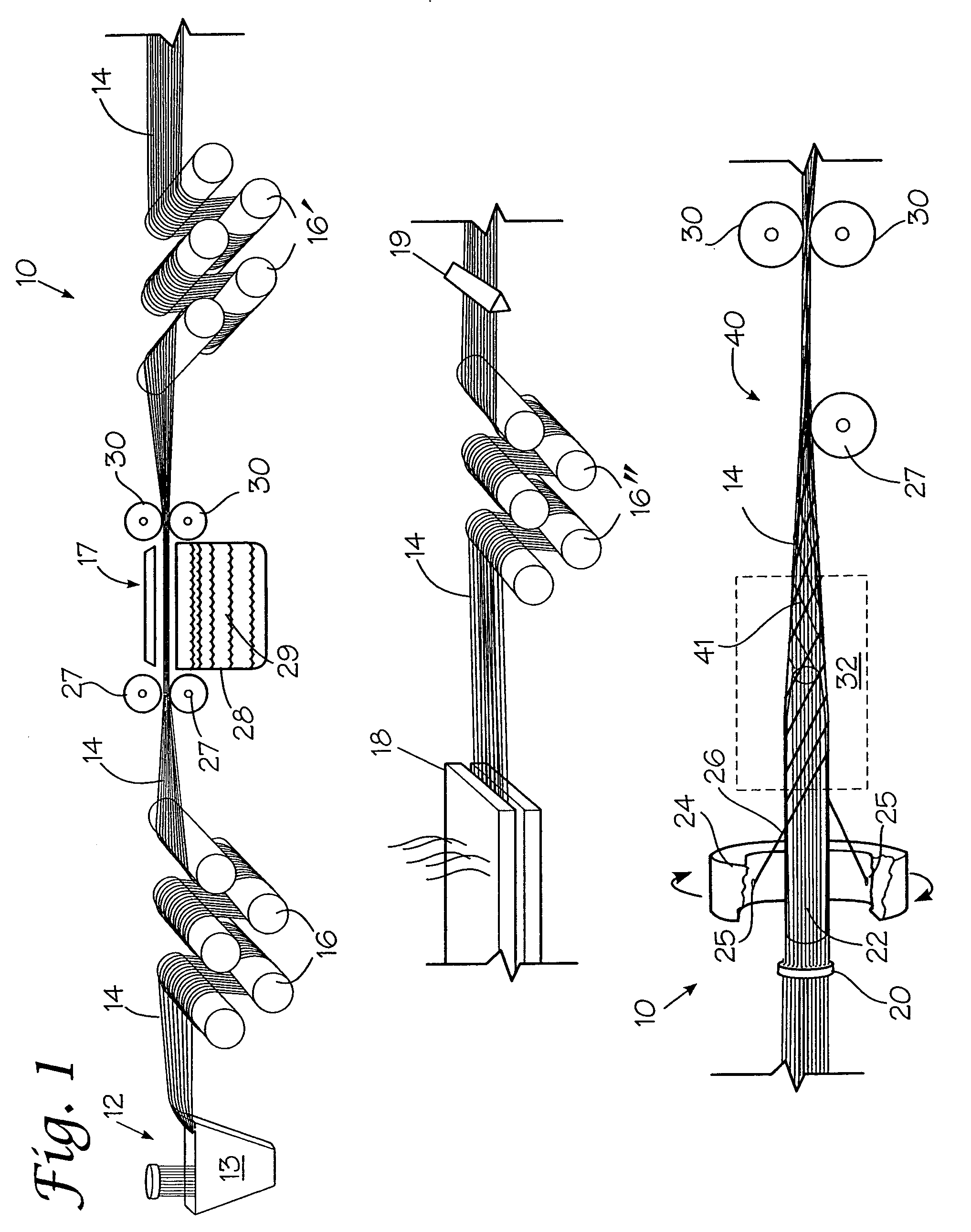 Expandable tubular fabric