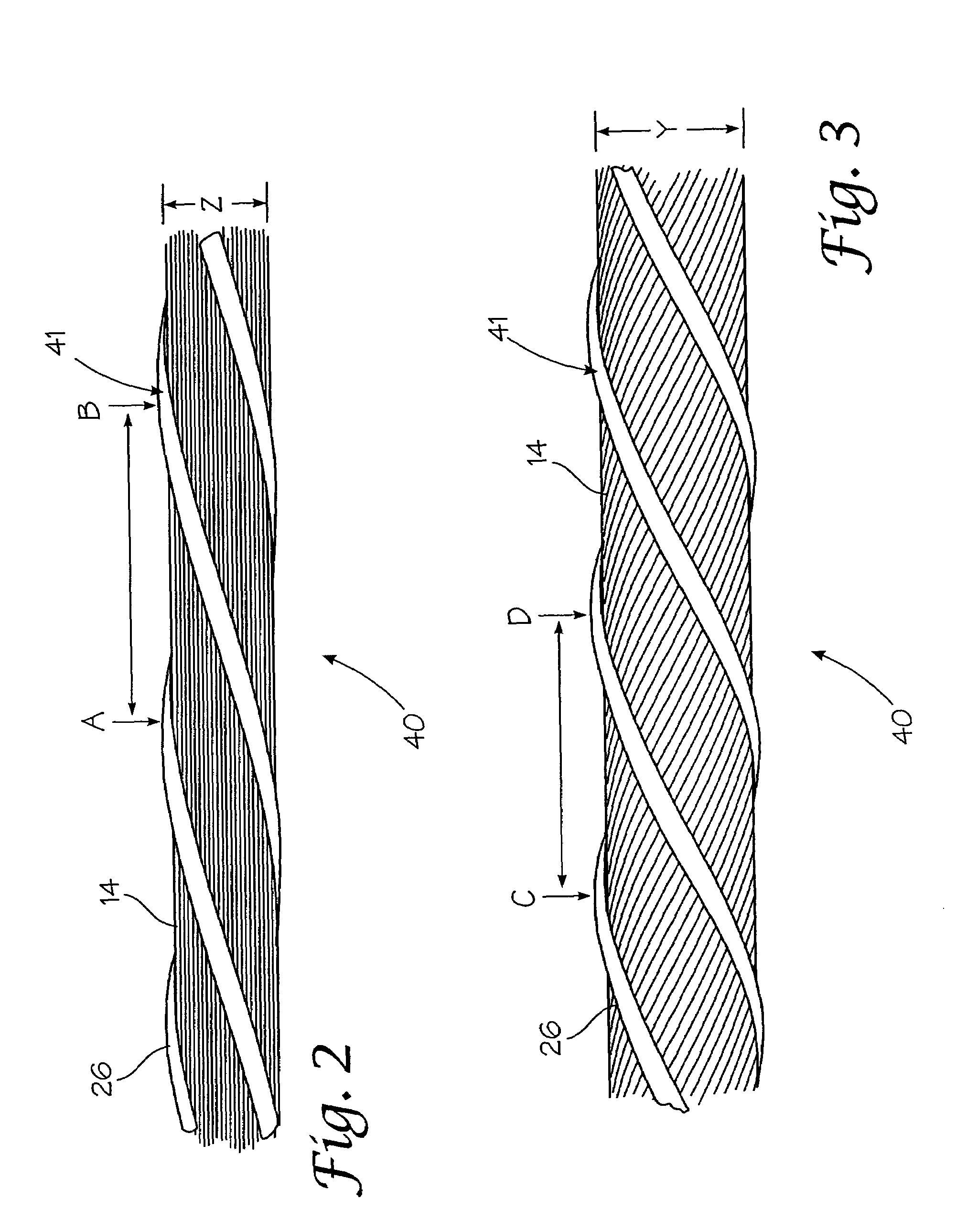 Expandable tubular fabric