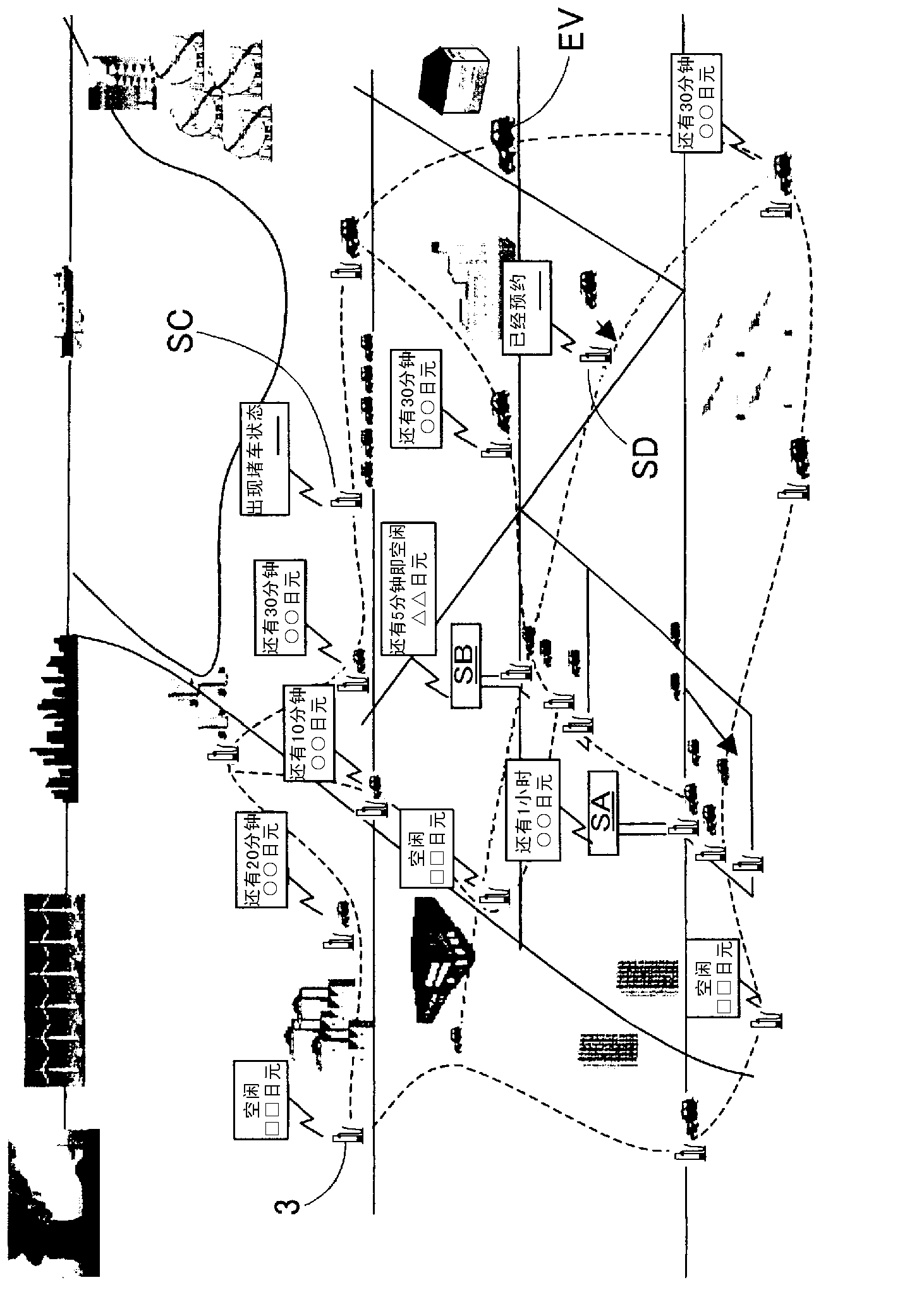 Electric automobile charge scheduling method and charge scheduling device